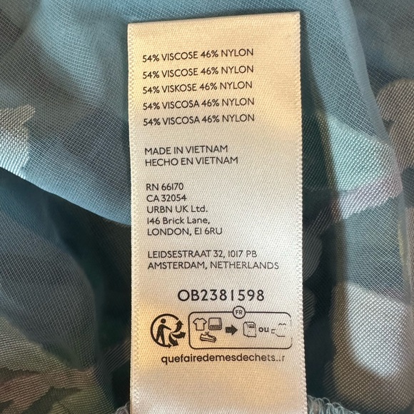 Free People Secret Garden Maxi Dress Size Small NWT Velvet Devore Fairy Sheer - Picture 11 of 16